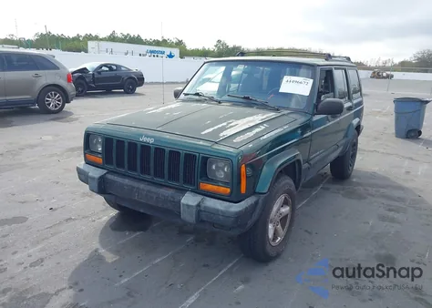 1999 Jeep Cherokee Classic/Sport from USA, damaged, VIN 1J4FF68S5XL671524